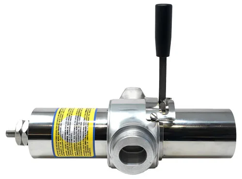 Portion Control Head for Hydraulic Stuffer