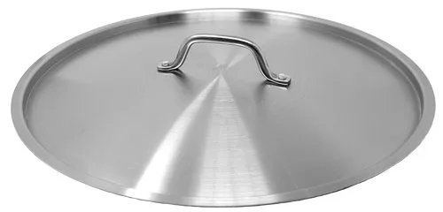 Stainless Steel Replacement Lid for 60 qt Stainless Steel Stock Pots with Lid and 25 qt Stainless Steel Brazier with Lid