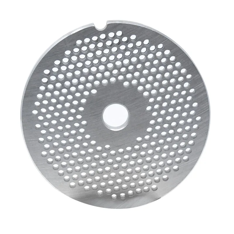 European Style #32 stainless steel plate, hubless, 3.2mm (1/8″) – one notch/ round