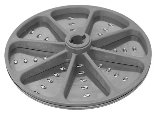 Vegetable Cutter Shredding Disc: 4 mm for items 10835, 10927, and 19476 Food Processor Units