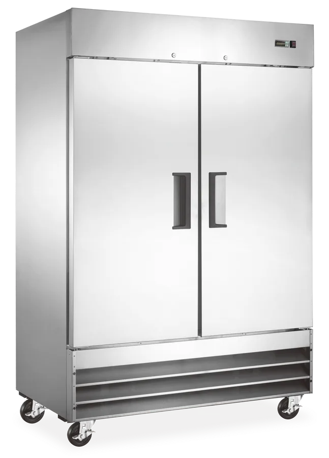 Aurora 54″ Two (2) Door Reach-In Refrigerator, 41 cu.ft. (1169 L), Stainless Steel