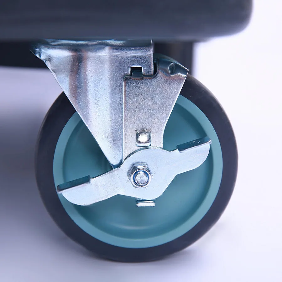Insulated Ice Caddy with Sliding Lid and 125lb / 57kg Capacity