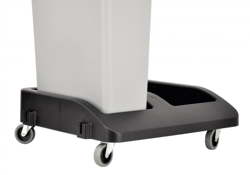Polypropylene Double Dolly for Trash Container #43299