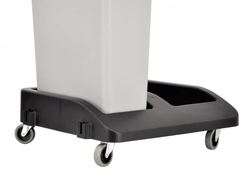 Polypropylene Double Dolly for Trash Container #43299