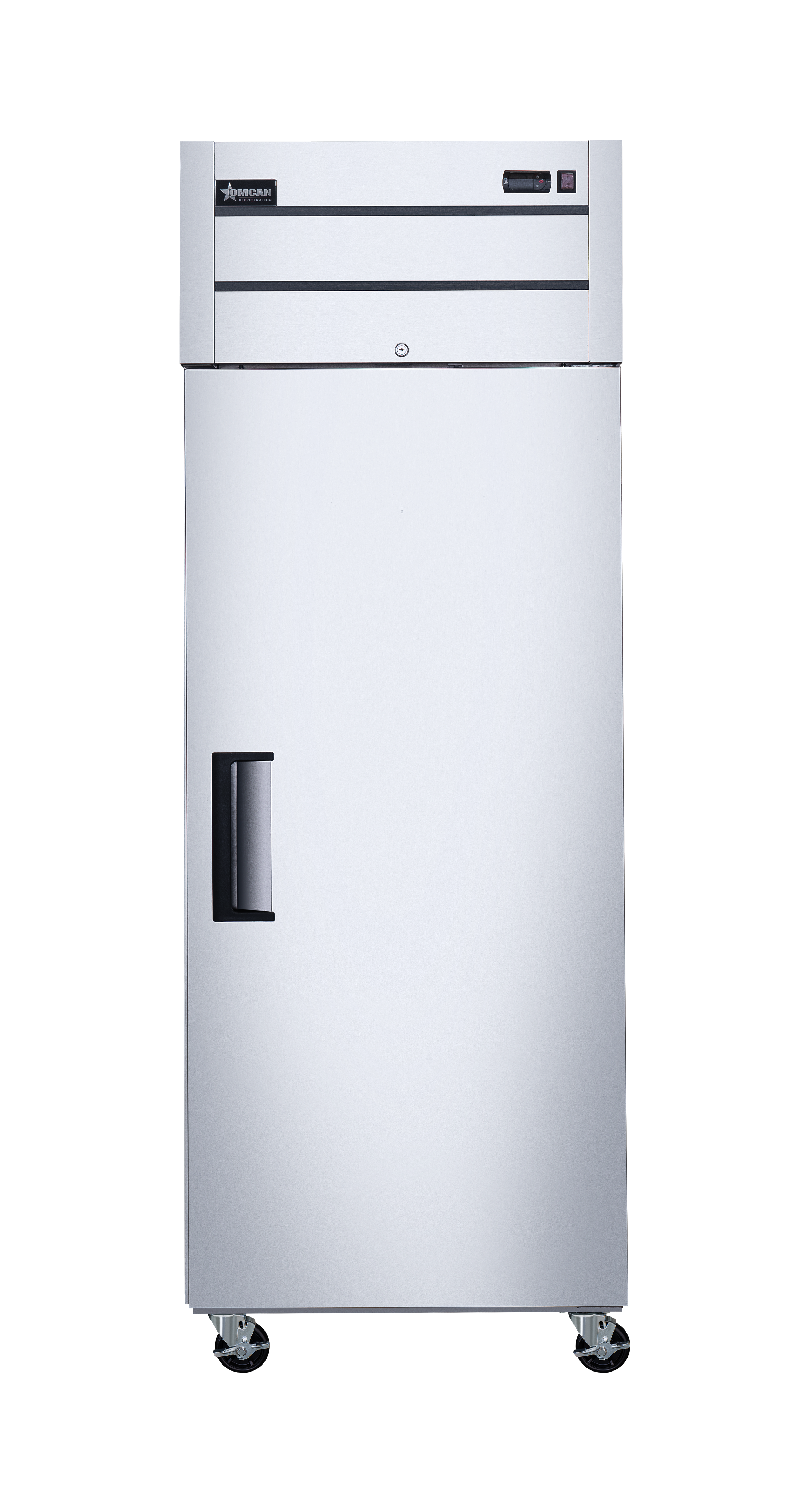 29″ One (1) Door Top Mounted Reach-in Refrigerator, 21.5 cu.ft. (609 L), Stainless Steel