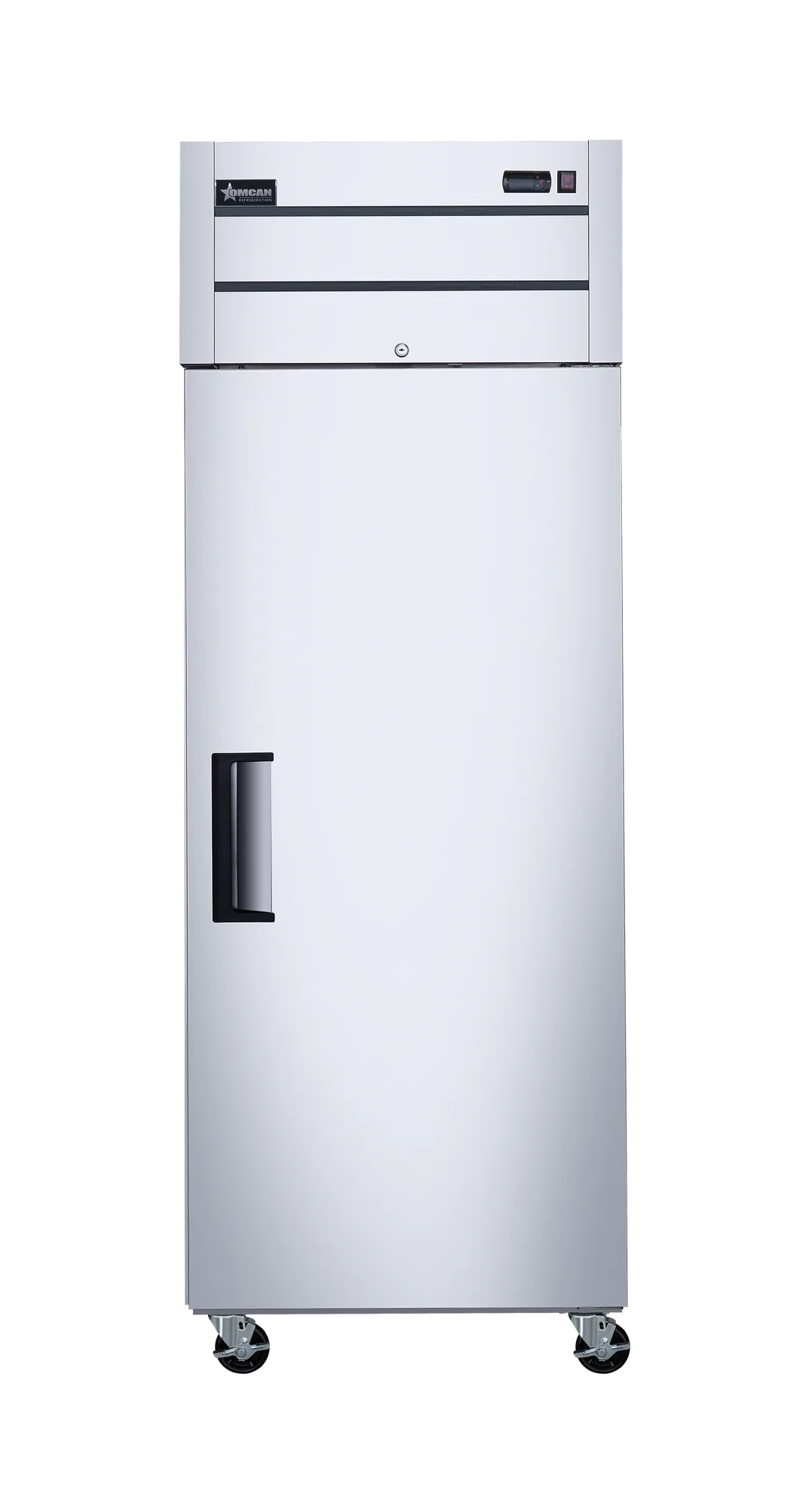 29″ One (1) Door Top Mounted Reach-in Refrigerator, 21.5 cu.ft. (609 L), Stainless Steel