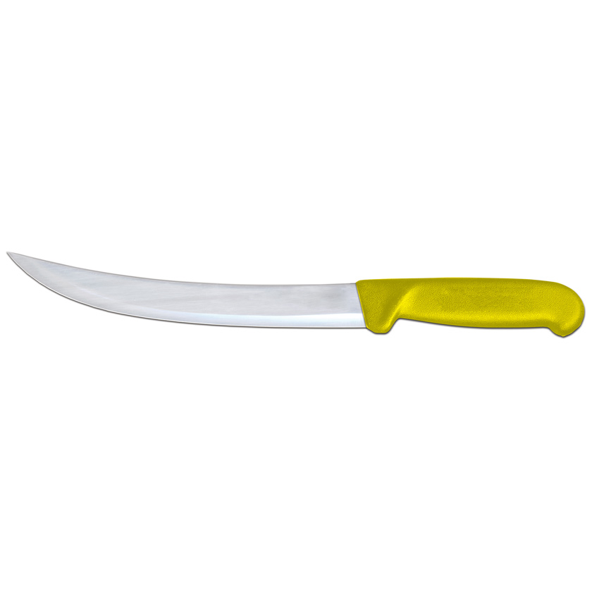 10" Breaking Knife with Yellow Polypropylene Handle