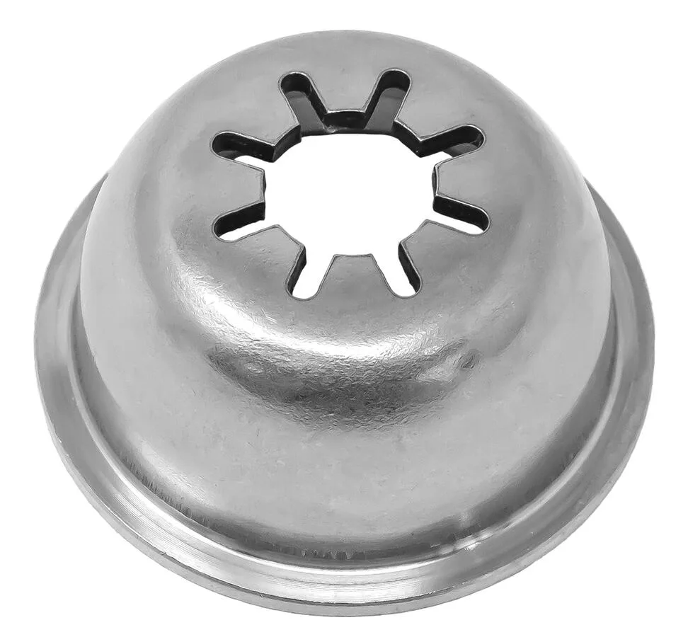 Set of 4 Stainless Steel Churro Nozzles Attachment for Sausage Stuffer