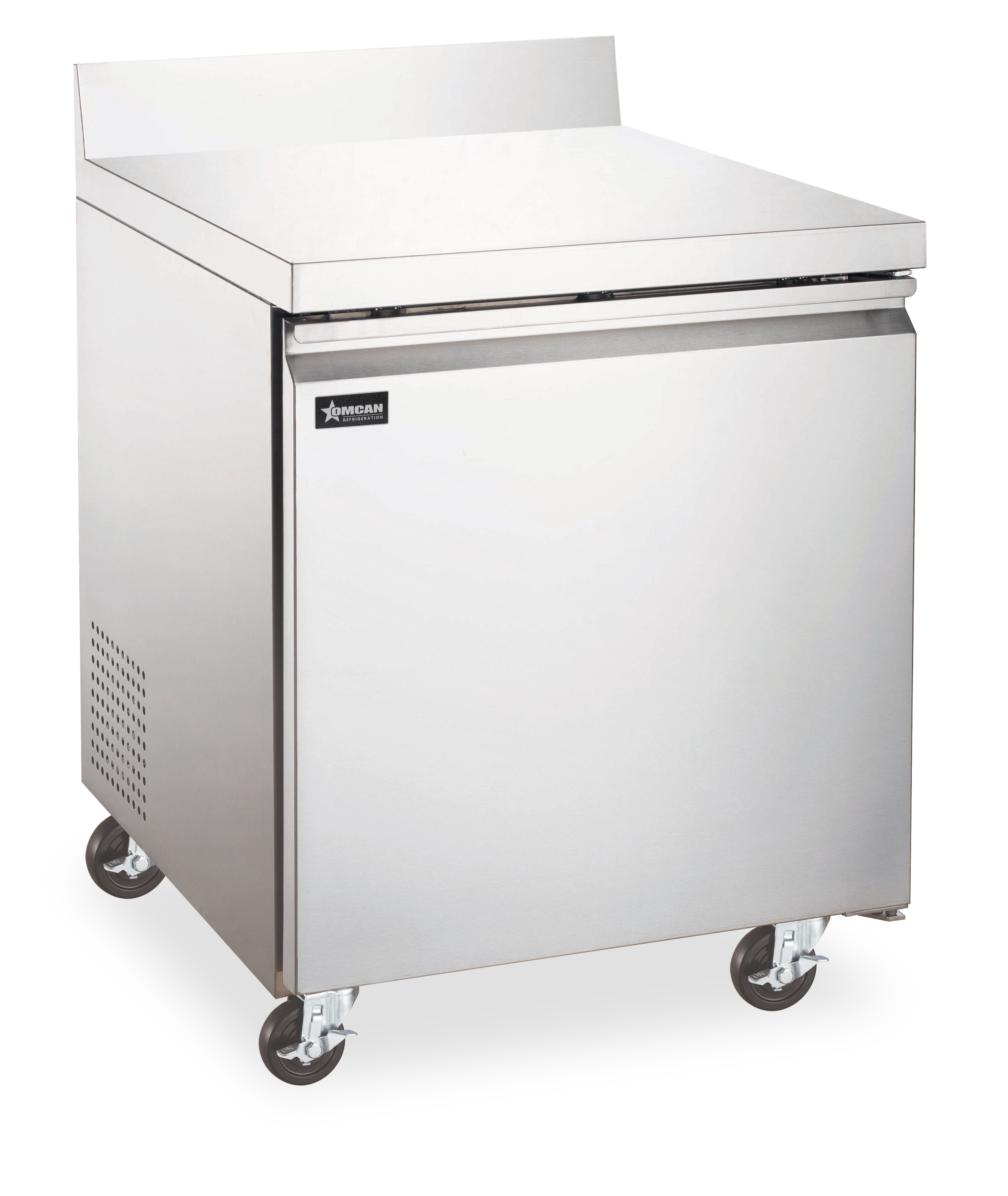 27″ One (1) Worktop Refrigerator with Backsplash, 5 cu.ft (154 L), Stainless Steel