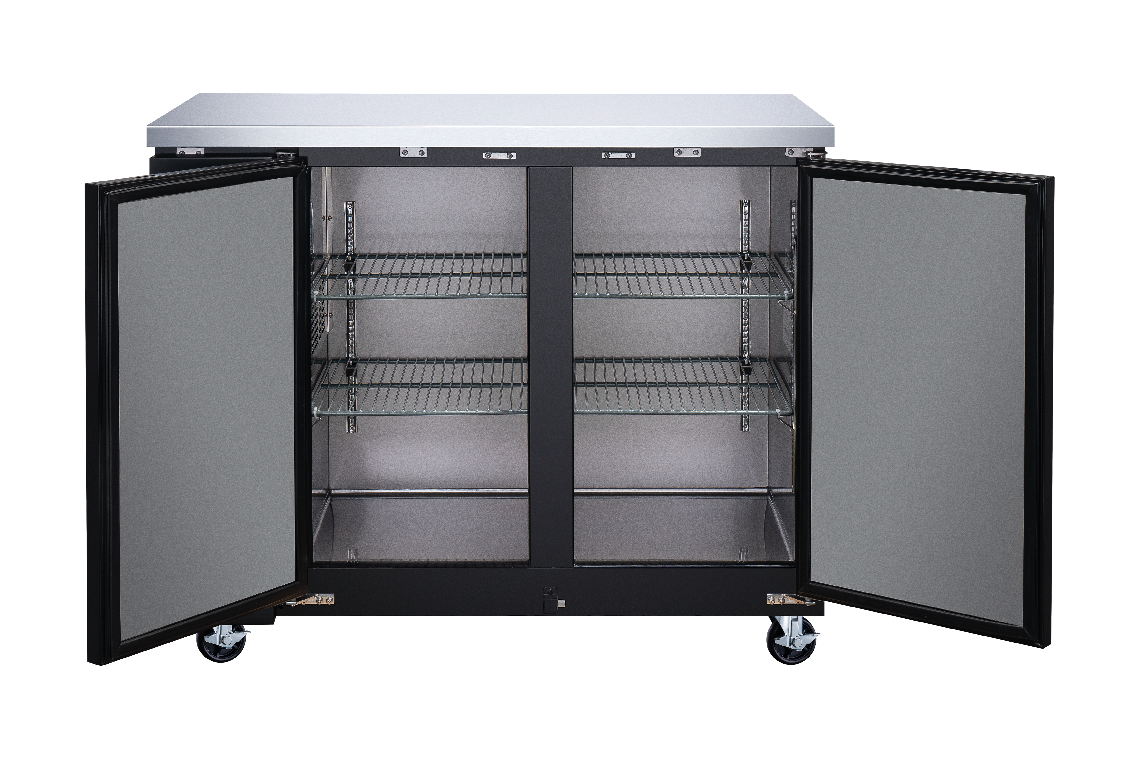 49" Solid 2-Door Bottle Cooler, 11.8 cu.ft. (335 L)