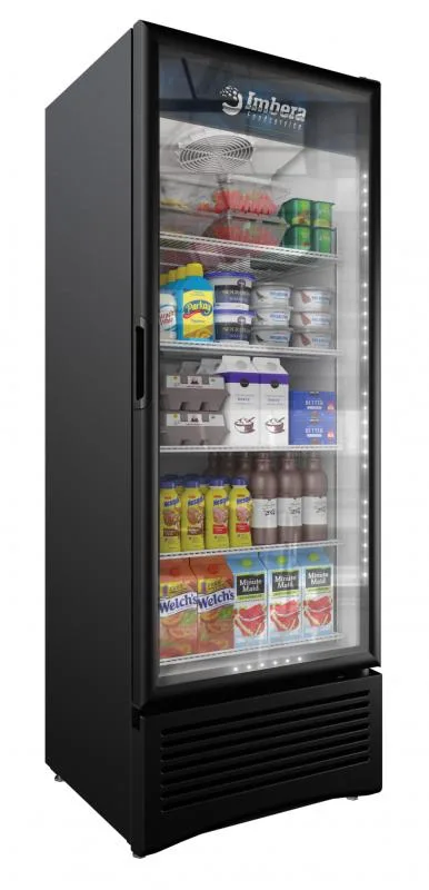 Imbera 30″ One (1) Glass Door Refrigerator, 19.2 cu.ft. (544), Black
