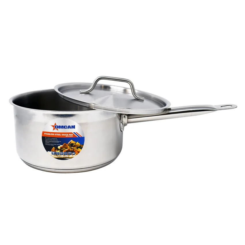 3.5 qt Stainless Steel Sauce Pan with Lid and Handle
