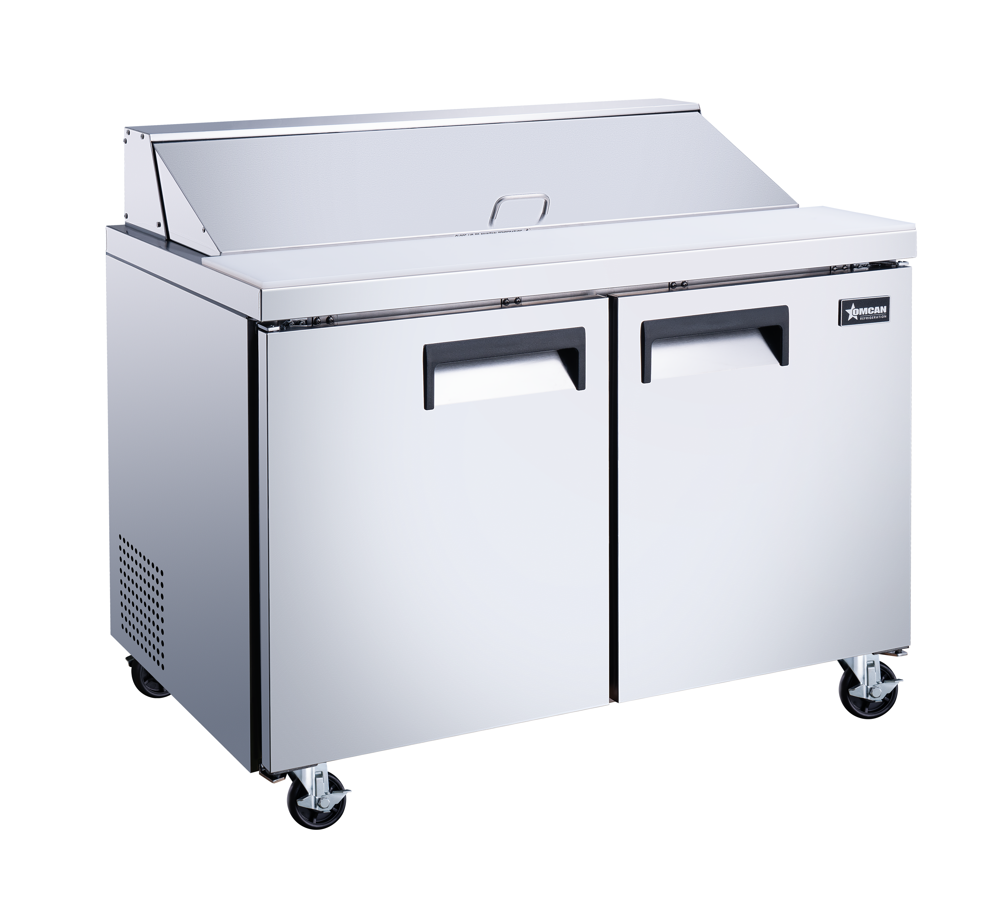 47″ Two (2) Door Refrigerated Prep Table, 9.5 cu.ft. (270 L), Stainless Steel