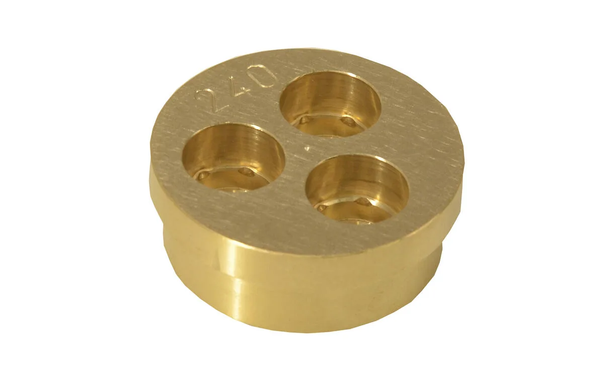 Pasta Die #240 Fusili 3 Wing, 8.4mm LP5
