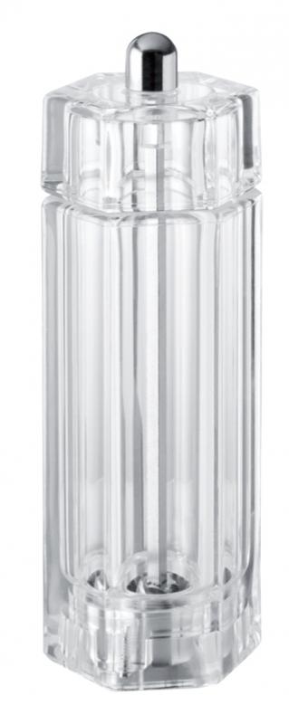 6" Diamond-shaped Pepper Mill Acrylic Resin