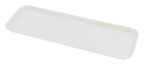 26″ x 9″ x 3/4″ White Market Tray