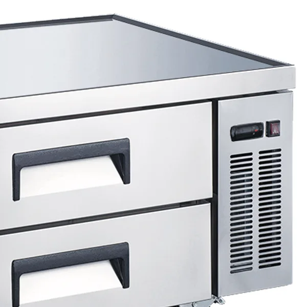 72″ Four (4) Drawer Refrigerated Chef Base, 14 cu.ft. (385 L), Stainless Steel
