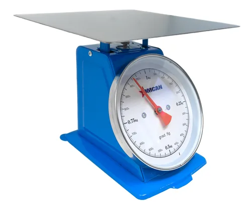 1 Kg. capacity Dial Spring Scale with Stainless Steel Plate