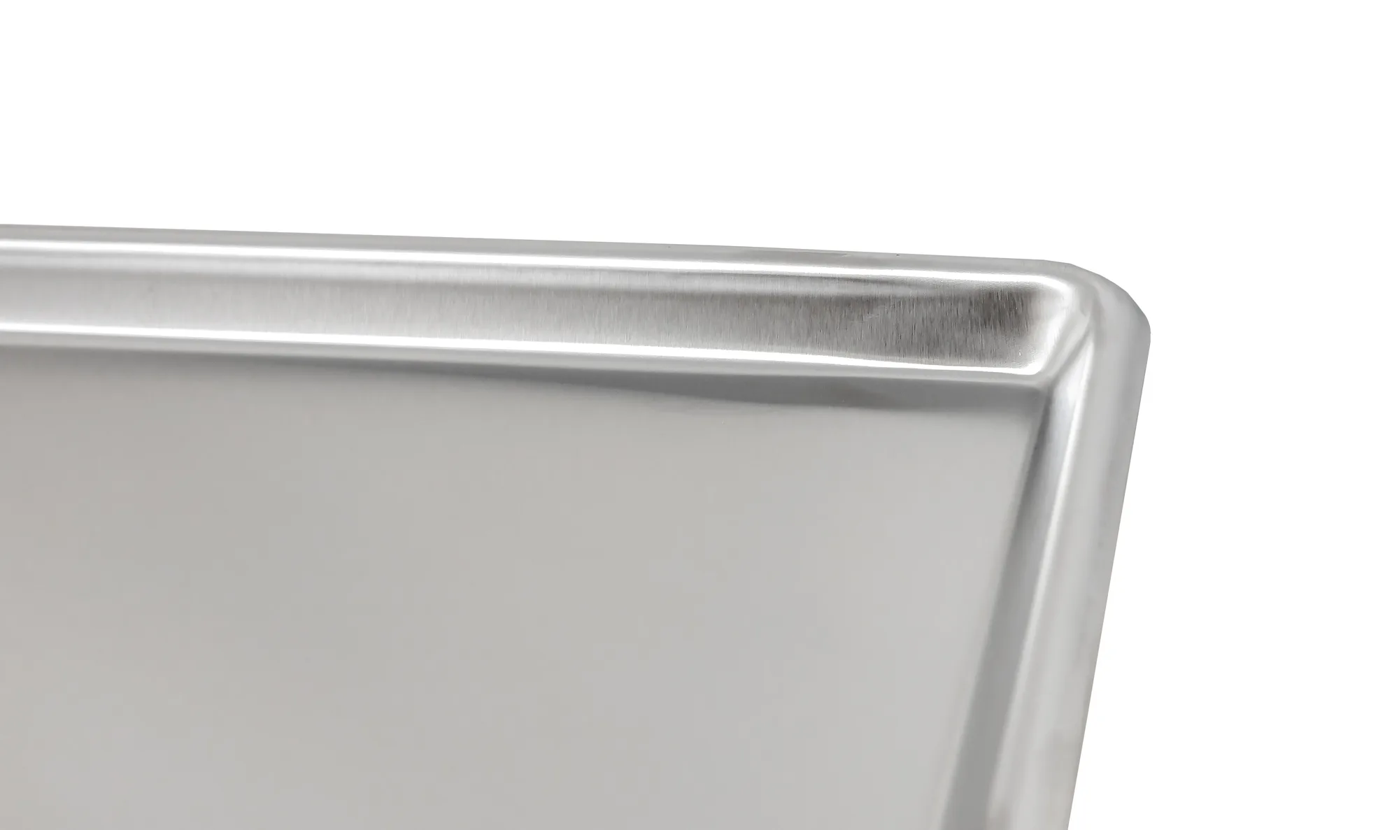 Stainless Steel 20 Gauge Full-Size (18″x26″) Bun Pan / Sheet Pan with Open Bead