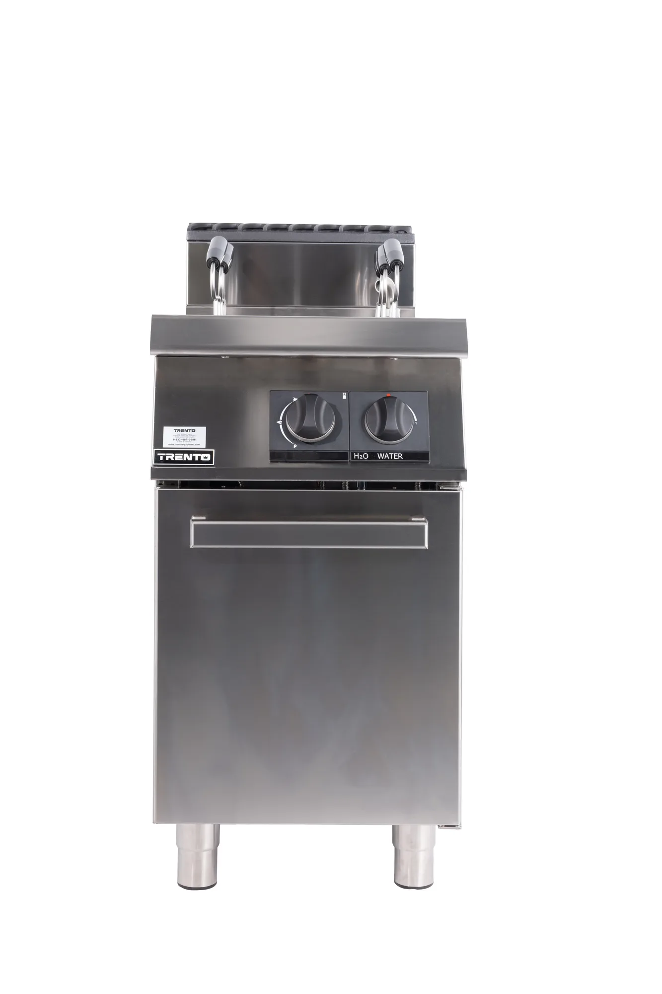 Trento 12 Gallon (45L) Natural Gas Pasta Cooker – 47,500 BTU