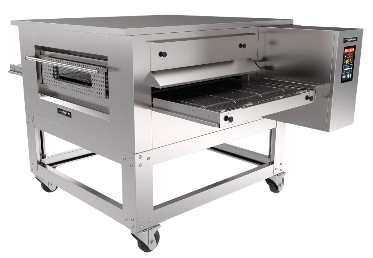 Trento 63″ Electric Conveyor Pizza Oven with 20″ Wide Belt – 230V, 3Ph, 14.20 kW