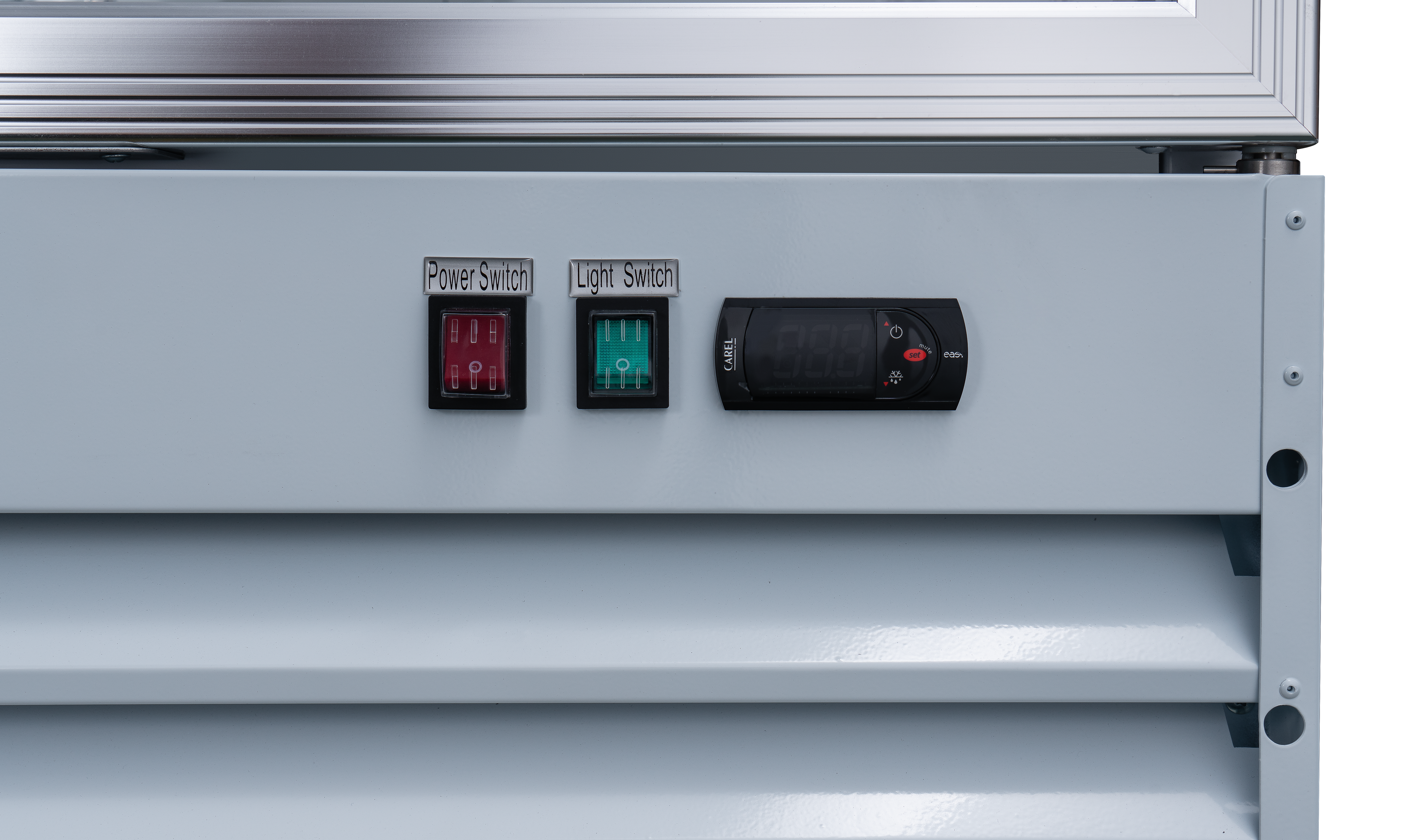 78″ Three (3) Glass Door Refrigerator, 53 cu.ft. (1500 L), White