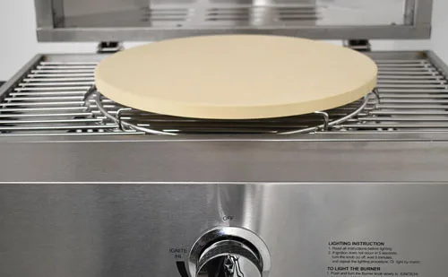 Stainless Steel Propane Pizza Oven with Foldable Legs 12,000 BTU