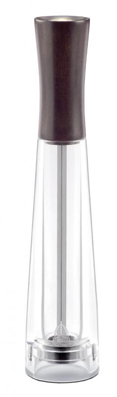 Tosca Series – 10" Pepper Mill Dark Beech Wood with Acrylic Resin Base
