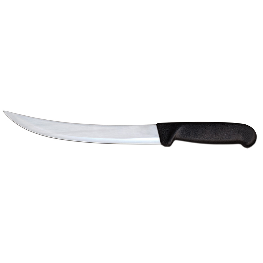 8" Breaking Knife with Black Polypropylene Handle