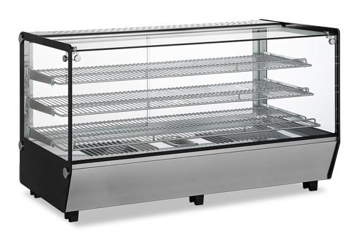 48" Square-Glass Countertop Display Warmer 7cu.ft. / 202L  – 110V, 1650W