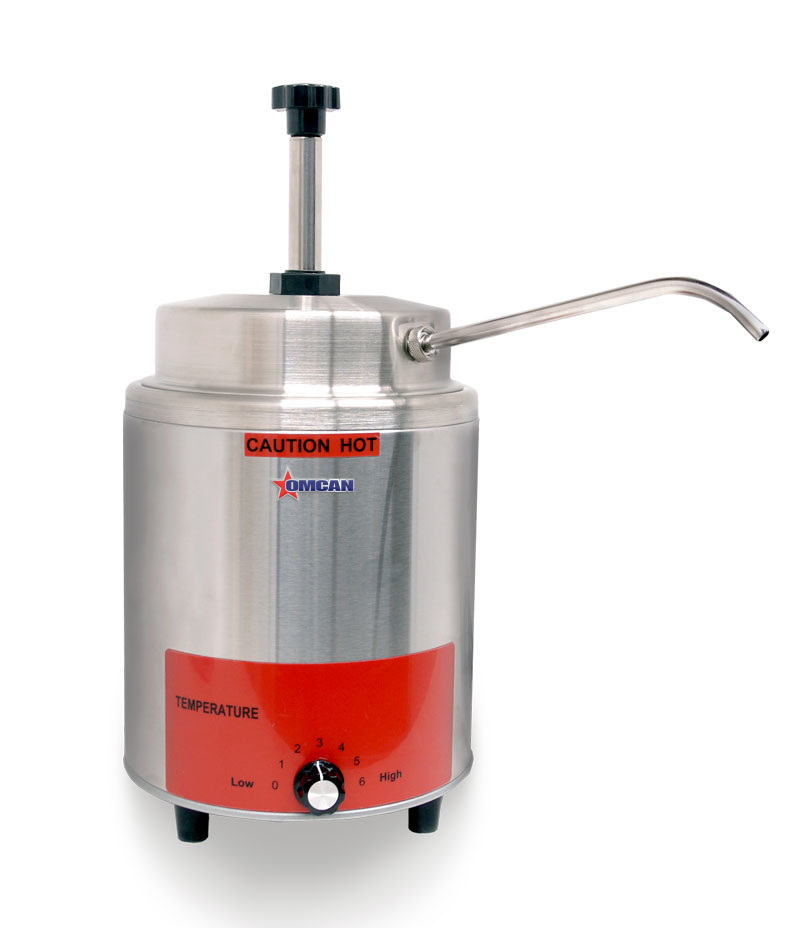 Countertop Stainless Steel Food Warmer with 3.5 qt capacity (with Pump)