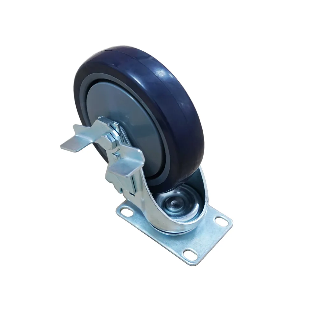 Caster with Brake for Dish Cabinets and Worktable Cabinets