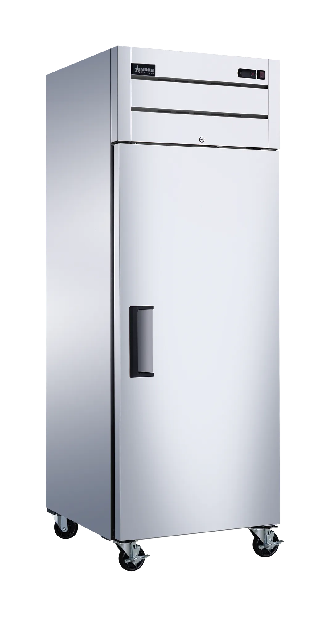 29″ One (1) Door Top Mounted Reach-in Refrigerator, 21.5 cu.ft. (609 L), Stainless Steel