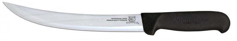 10" Breaking Knife with Black Super Fiber Handle