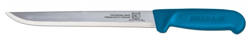 8" Straight Blade Fillet Knife with Blue Handle