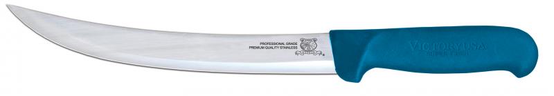 8" Breaking Knife with Blue Super Fiber Handle