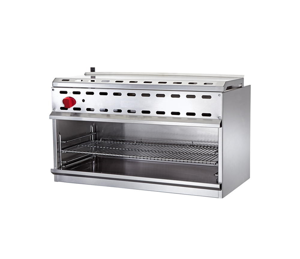 48" Natural Gas Infrared Cheese Melter