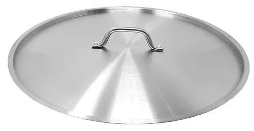 Stainless Steel Replacement Lid for 80 qt Stainless Steel Stock Pots with Lid and 30 qt Stainless Steel Brazier with Lid