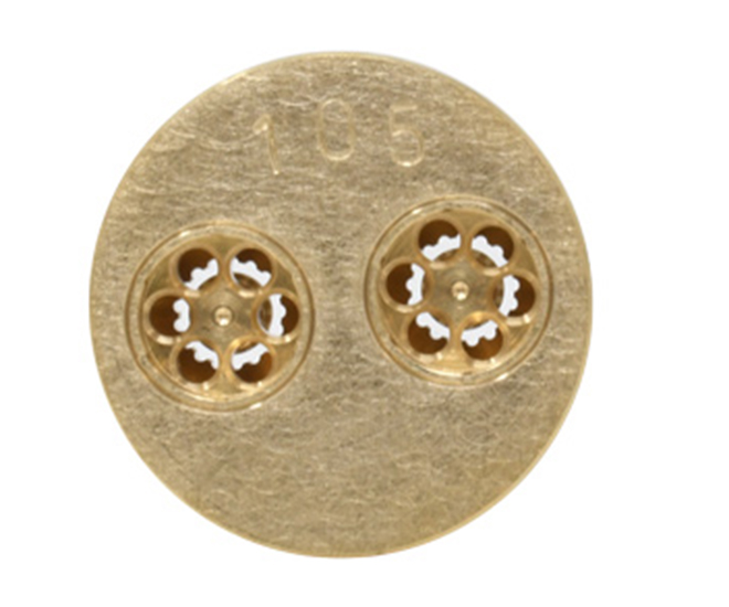 Pasta Die #79 Maccheroni Rigati, 12mm LP5