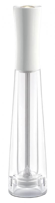 Tosca Series – 10" Salt Mill White Beech Wood with Acrylic Resin Base