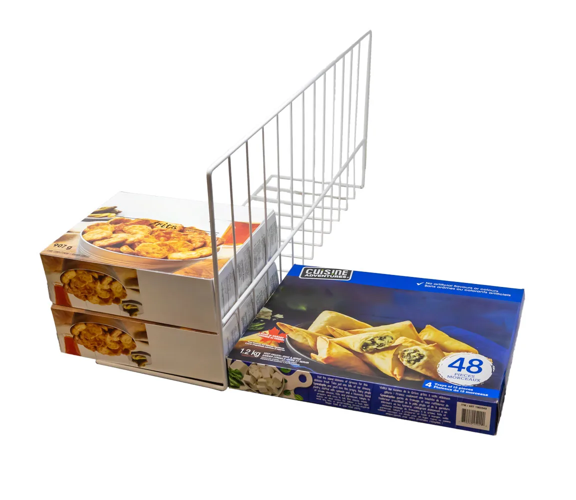 24″ x 12″ x 8″ White Wire Freezer Divider
