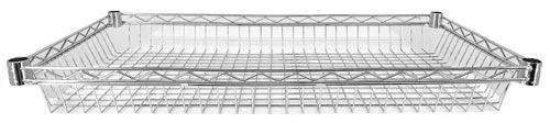 18″ x 36″ Chrome Wire Basket