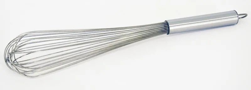 16" Stainless Piano Whip