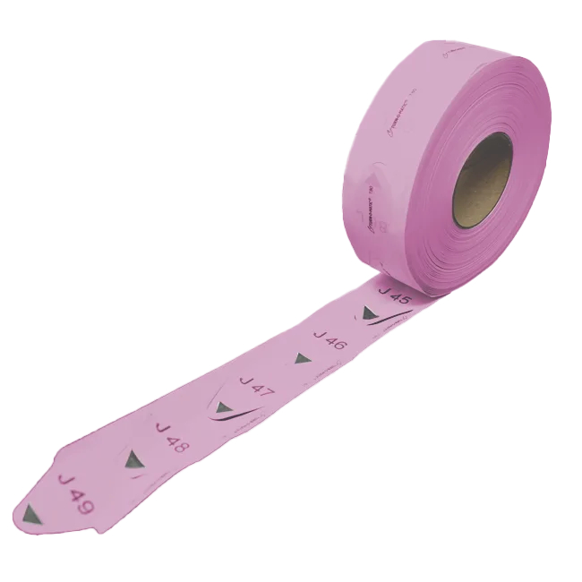 TM TICKETS T80 PINK (30 ROLLS/CASE)
