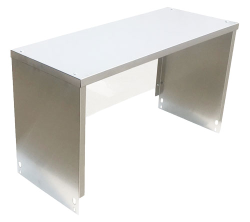 30" Sneeze Guard for 2 Pan Steam Table