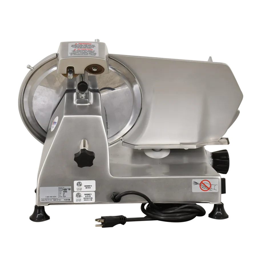 Trento 12″ Belt-Driven Meat Slicer – 0.35 HP, 120 V