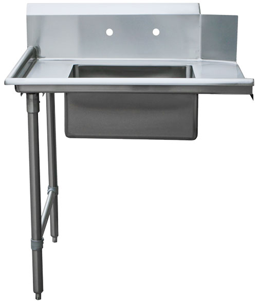 36" Left Side Soiled Dish Table with Sink