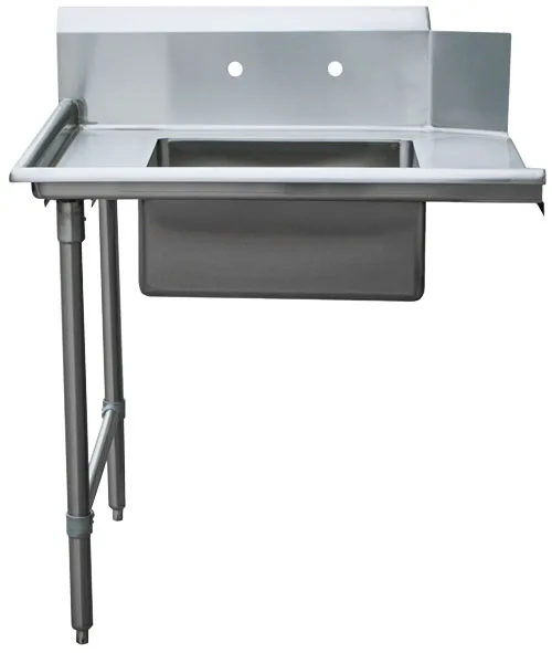 36" Left Side Soiled Dish Table with Sink