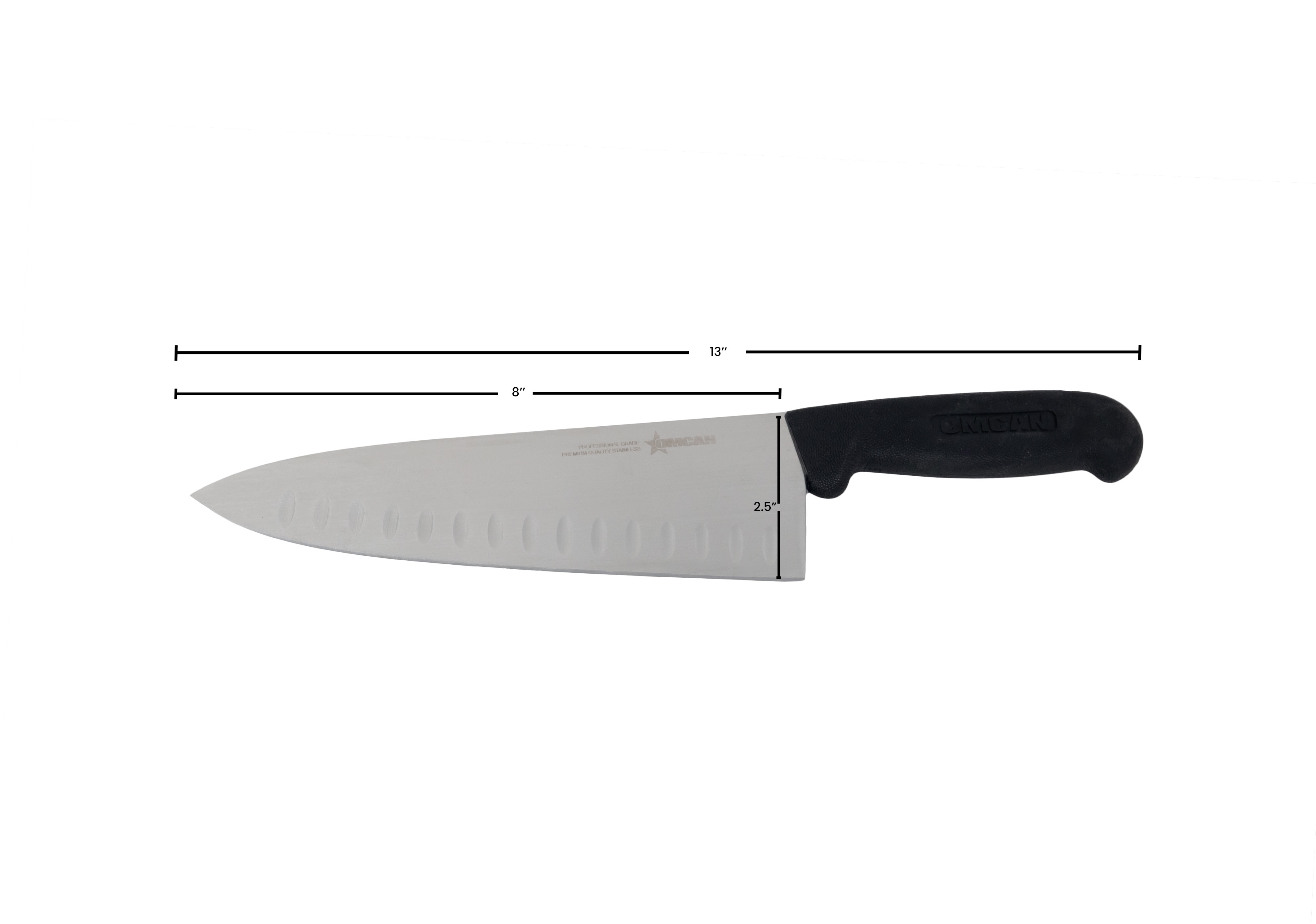8" Medium Cook Knife with G-Edge Blade