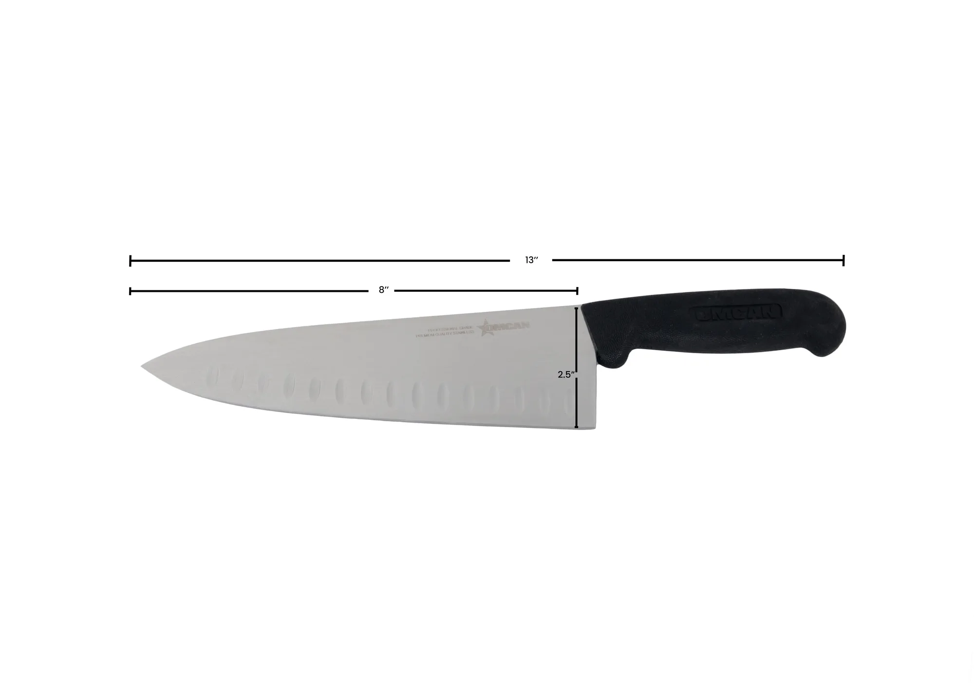 8" Medium Cook Knife with G-Edge Blade